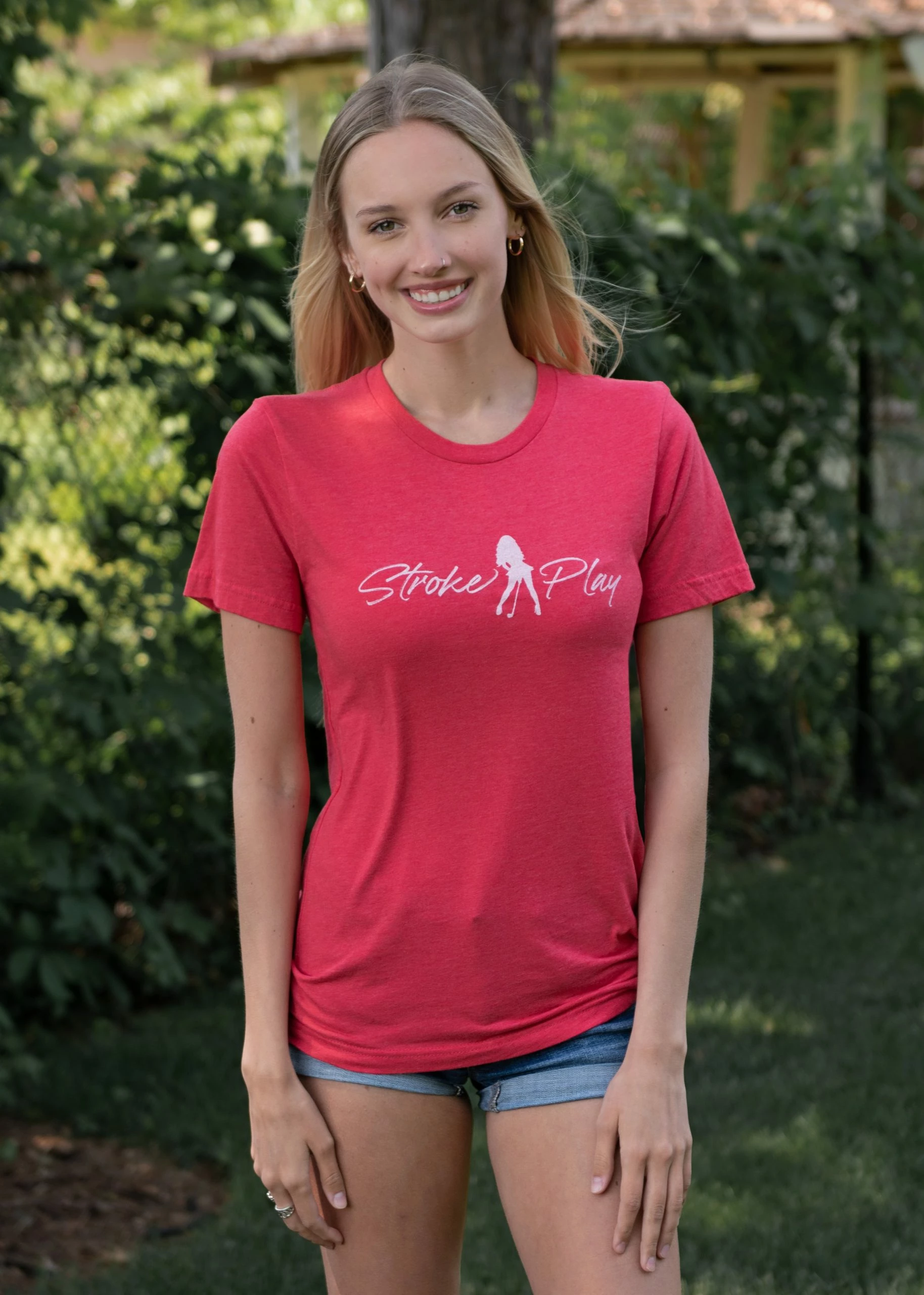 Stroke Play Golf Apparel Canada Day Women's Relaxed T-Shirt 2 Stroke Play Golf Apparel Canada Day Women's Relaxed T-Shirt - Image 2