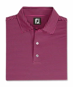 FootJoy Lisle Feeder Stripe Self Collar -Golf Clubs Store FJ 27968 01 366984