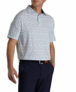 FootJoy Lisle Travel Print Self Collar -Golf Clubs Store FJ 28493 02 943812