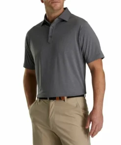 FootJoy Solid Lisle Set On Placket 11 FootJoy Solid Lisle Set On Placket -Golf Clubs Store FJ 28558 02 719011