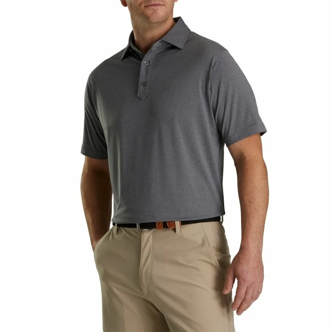FootJoy Solid Lisle Set On Placket 6 FootJoy Solid Lisle Set On Placket - Image 6
