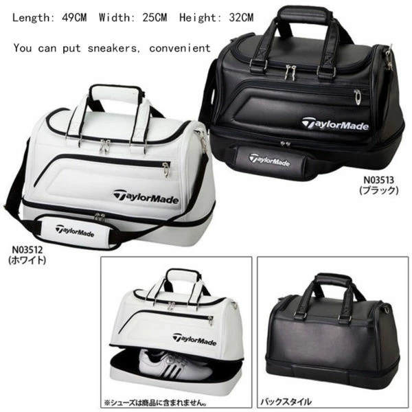 TaylorMade Golf Boston Bag Travel Luggage Clothes APPAREL Shoe Bag 6 TaylorMade Golf Boston Bag Travel Luggage Clothes APPAREL Shoe Bag - Image 6