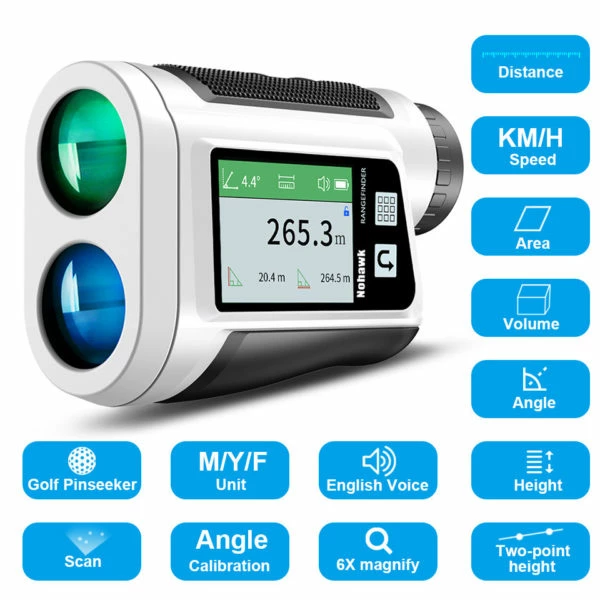Laser Rangefinder 6x Telescope 1500m 1000m 800m 600m Distance Golf Rangefinder 2 Laser Rangefinder 6x Telescope 1500m 1000m 800m 600m Distance Golf Rangefinder - Image 2