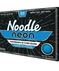 TaylorMade Noodle NEON Golf Balls - Blue
