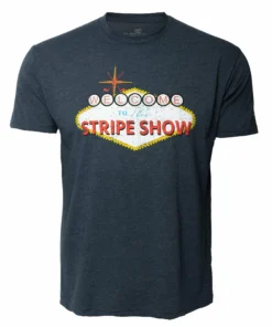 Stroke Play Golf Apparel Stripe Show Men's T-Shirt