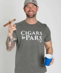 Stroke Play Golf Apparel Cigars & Pars Men's T-Shirt -Golf Clubs Store Stroke Play cigars and pars tshirt t grey front 2 cotton poly a2978e6b 392e 4337 b42e 5d3d232f1e0f