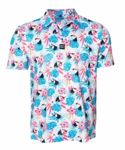 Stroke Play Golf Apparel "Toucan Do It!!" Men's Golf Polo