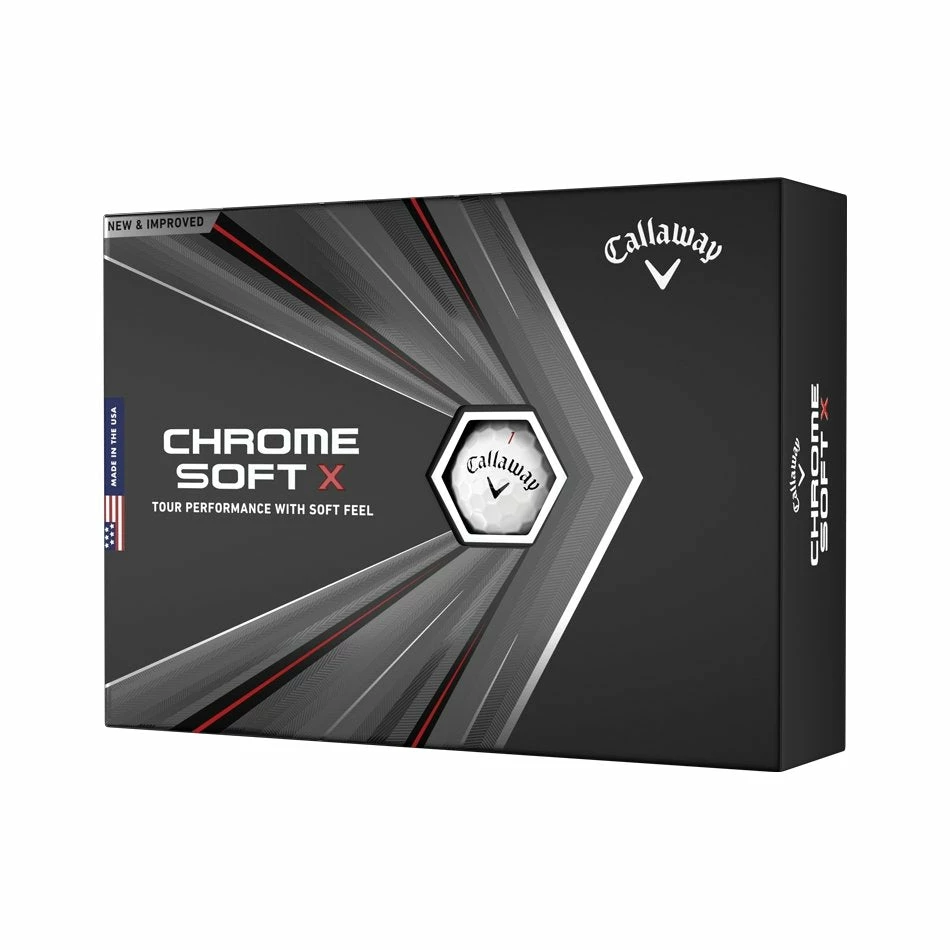 Callaway Chrome Soft X Golf Balls 1 Callaway Chrome Soft X Golf Balls
