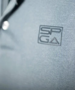 Stroke Play Golf Apparel Highline Men's Golf Polo 10 Stroke Play Golf Apparel Highline Men's Golf Polo -Golf Clubs Store darkbluehighlinecloseup
